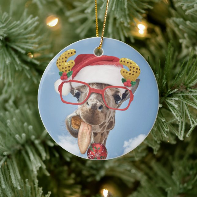 Julgiraffe Julgransprydnad Keramik (Träd)