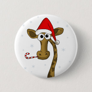 Julgiraffe Knapp