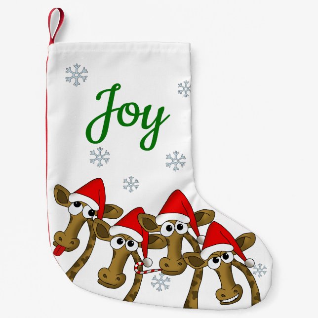 Julgiraffe Liten Julstrumpa (Framsidan)