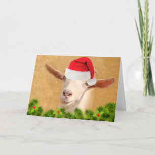 Julglad Get Helgkort