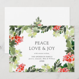 Julglad julbärs julhälsning julkort