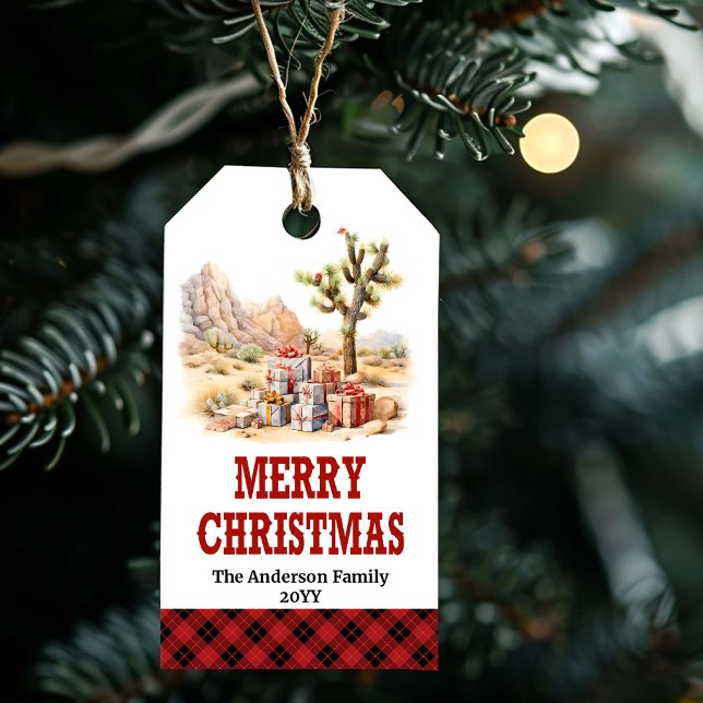 Julglad Yeehaw presentetikett cowboy boots anpassa (Yuletide Yeehaw gift tag cowboy boots custom name

)