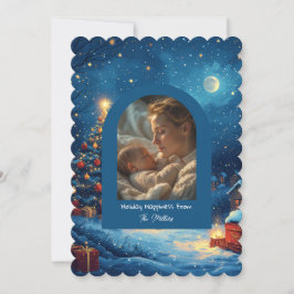 Julglädje Foto Ark Jul, Årstidens  Julkort