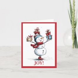 Julglädje – Högtidliga Hälsningar Julkort Helgkort