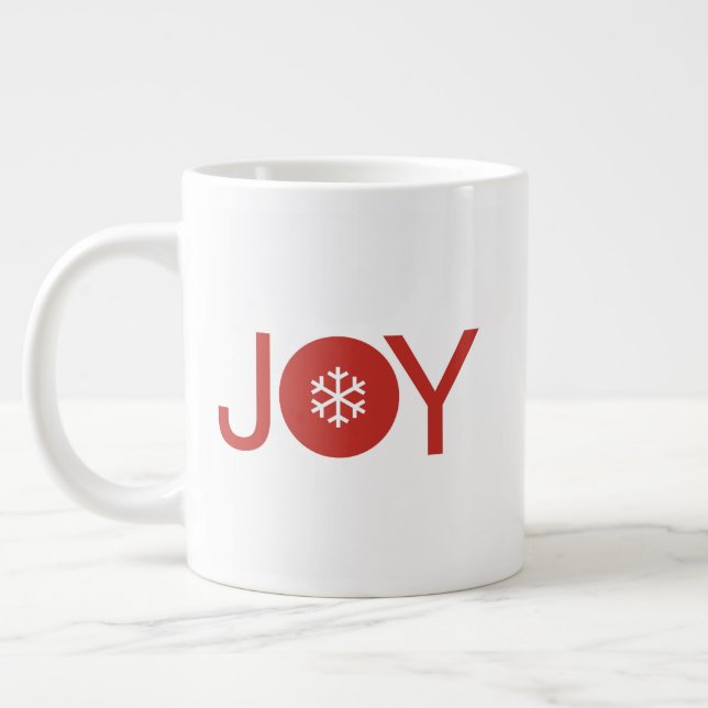 Julglädje Jättekaffekopp Jumbo Mugg (Vänster)