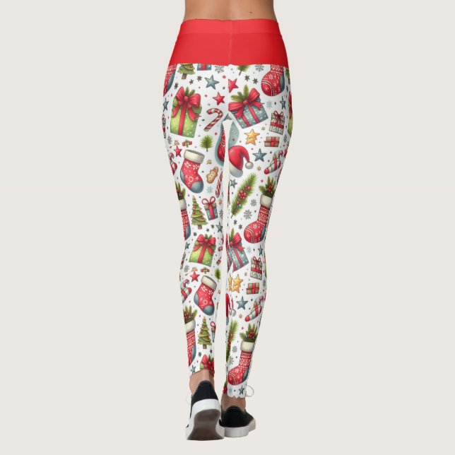 Julglädje Leggings (Baksida)