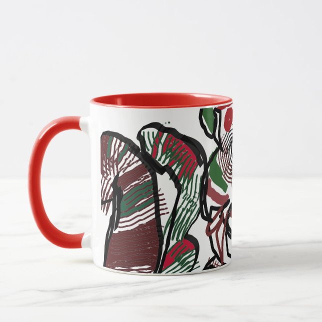 Julglädje  mugg (Vänster)