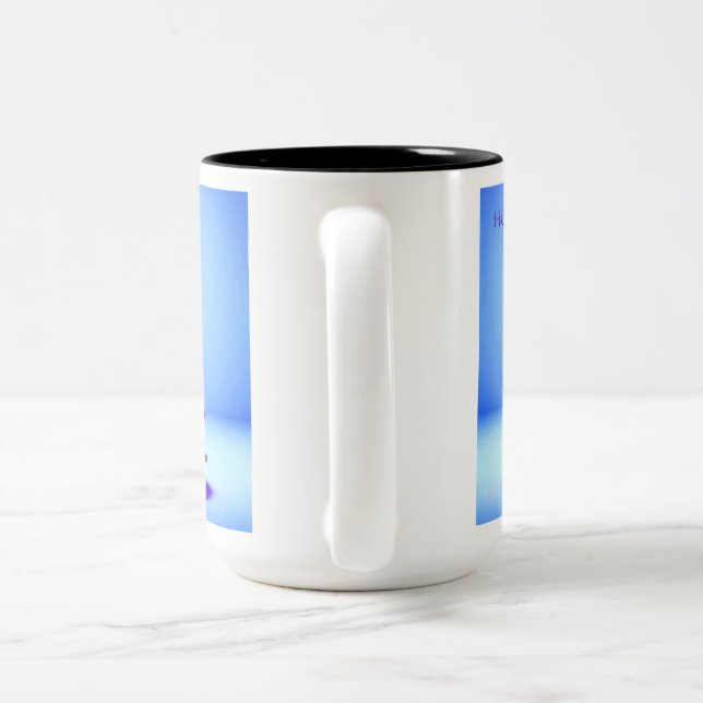 Julglädje Mugg med Spiraldesign (Handtag)