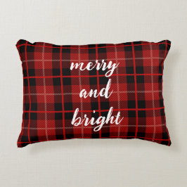 Julglädje och skarp kontroll prydnadskudde