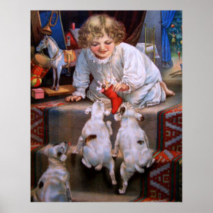 Julglädje Poster