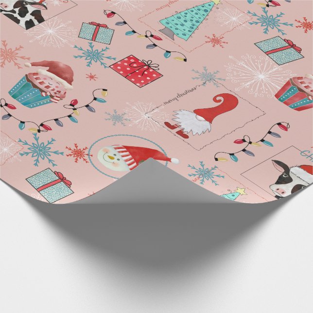 Julglädje Presentpapper (Hörn)