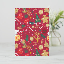 Julglädjen Inbjudningar