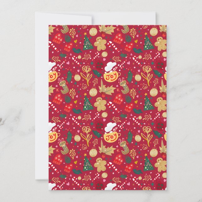 Julglädjen Julkort (Framsida)