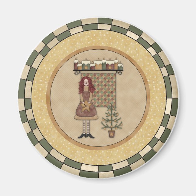 Julglädjen Magnet (Framsidan)