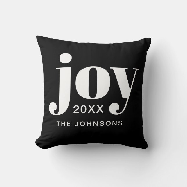 Julglädjen Modern minimal Kudde (Framsida)