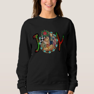 Julglädjens nyans True Story Ntivity Scene C T Shirt