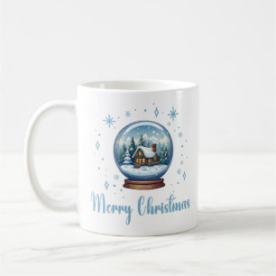 Julglobe Snö Magic Kaffemugg