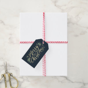 Julglöd Helgdag Gift-Märkre Editable Färg Presentetikett