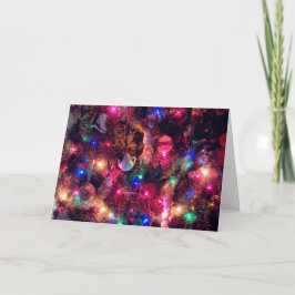 "Julglöd"-Helgdag kort - jul