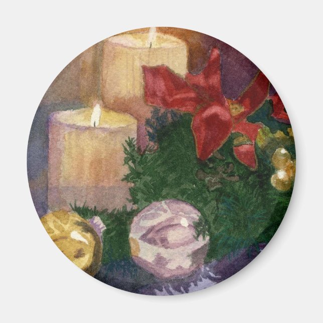 Julglöd Magnet (Framsidan)