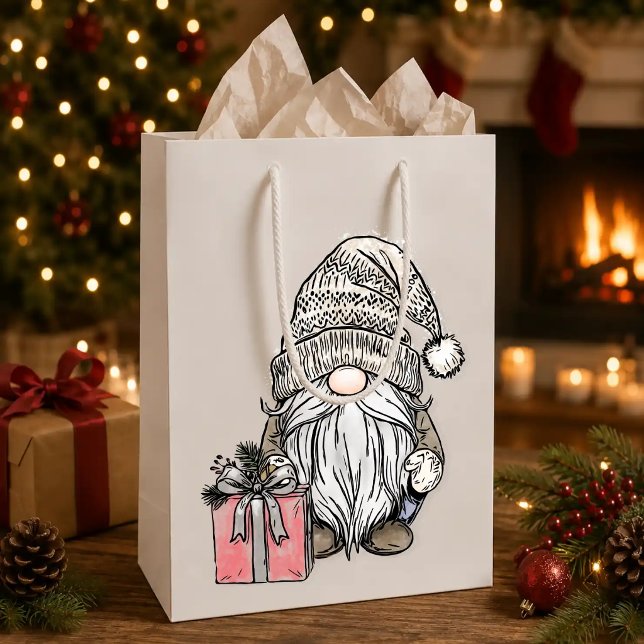 Julgnom med present (Skapare uppladdad)