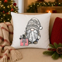 Julgnom med present