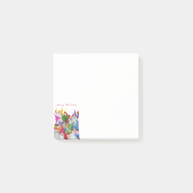 Julgnomar Post-it®-lappar Post-it Block (Framsida)