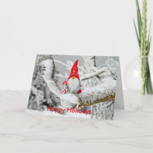 JulGnomejulkort Helgkort