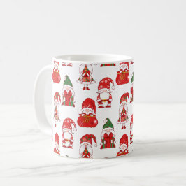 Julgnomgåva & Säck Mönster Kaffemugg