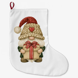 Julgnomgåva Stor Julstrumpa