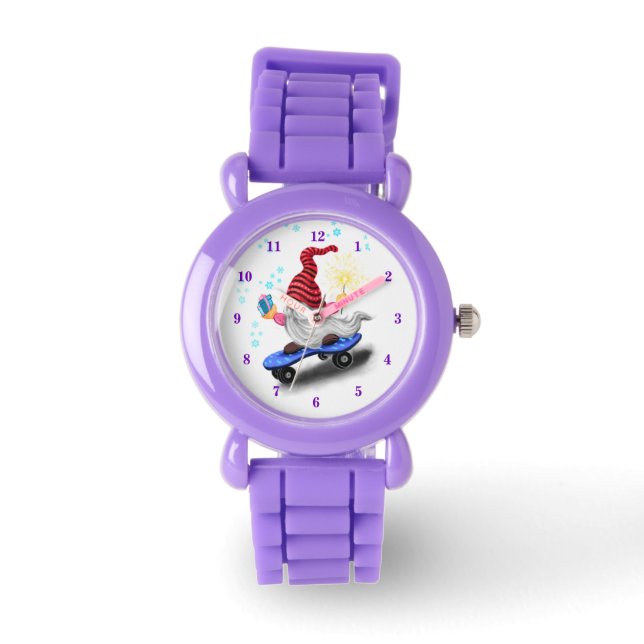 Julgnomurklocka Armbandsur (Framsida)