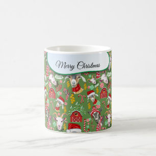 JulGOATS Candy och Jingle Klockor GetYerGoat™ Kaffemugg