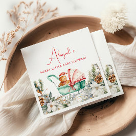 Julgodis Baby Shower Pappersservett