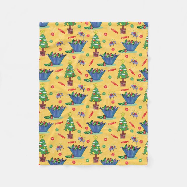 Julgodis Fleecefilt (Framsidan)