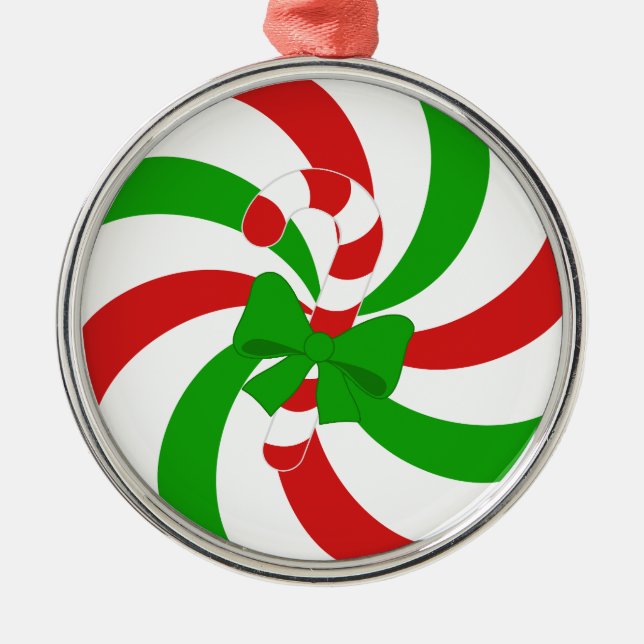 julgodis julgransprydnad metall (Framsidan)