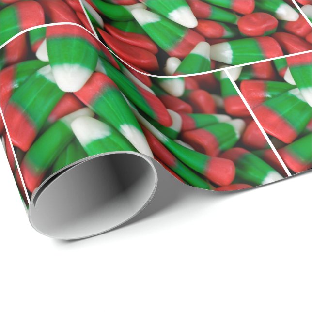 Julgodis majs presentpapper (Rullad Hörn)