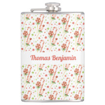 Julgodis Mönster Personlig Flask