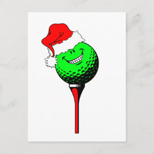 Julgolf Helg Vykort
