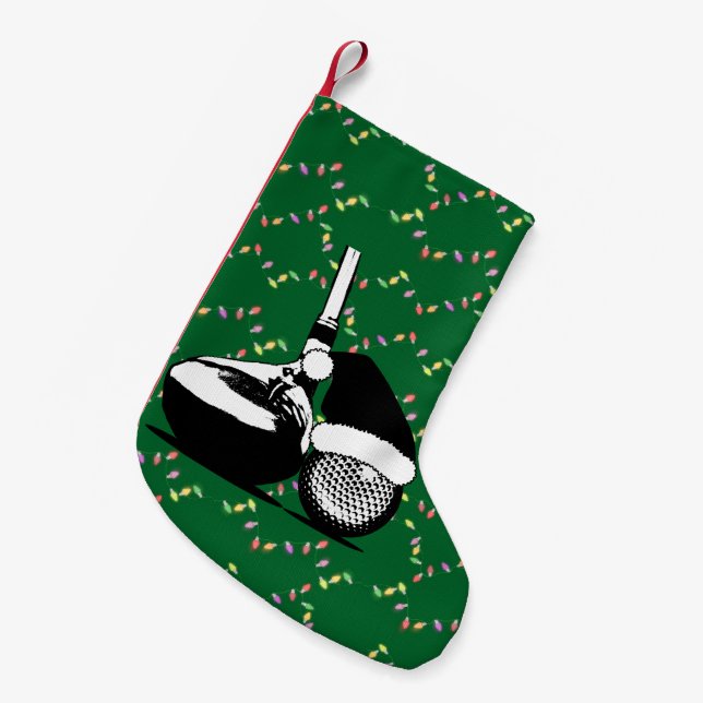 Julgolf-Klubben och Boll Liten Julstrumpa (Framsidan (Hängande))