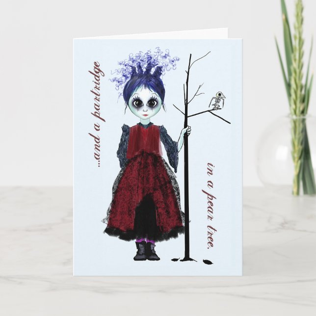 Julgothflicka Helgkort (Framsida)