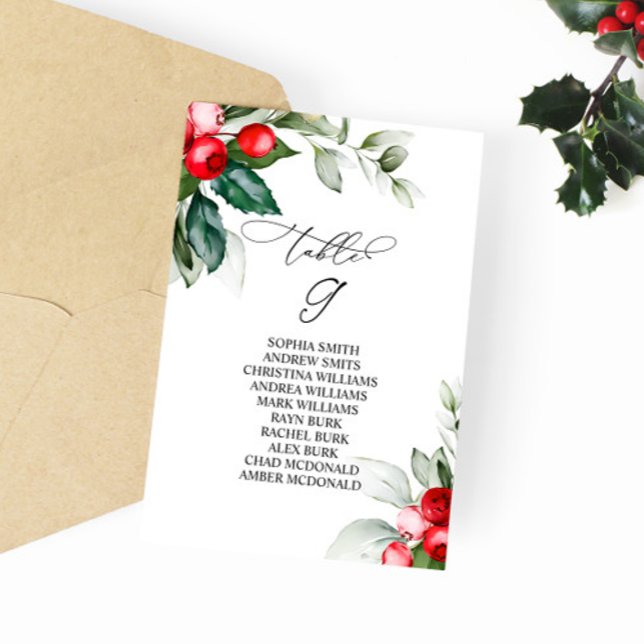 Julgrå Bordsnummer 9 Sittdiagram (Skapare uppladdad)