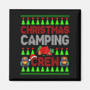 Julgräddan Julafton Söttomten Camper Cam Magnet