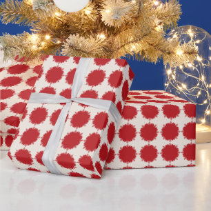 Julgrädde och rött presentpapper
