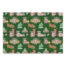 Julgräddmatta Festiva djur Björn