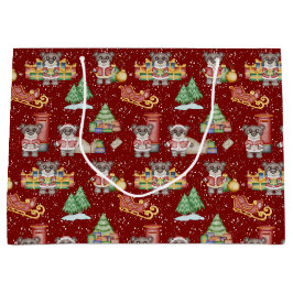 Julgräddmatta Festiva djur Björn