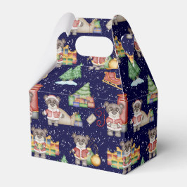 Julgräddmatta Festiva djur Björn Presentaskar