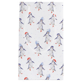 Julgräddningen Dancing Penguins Mönster Small Gift