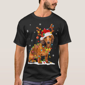 Julgräddskrubb med julklapp Ljus T Shirt