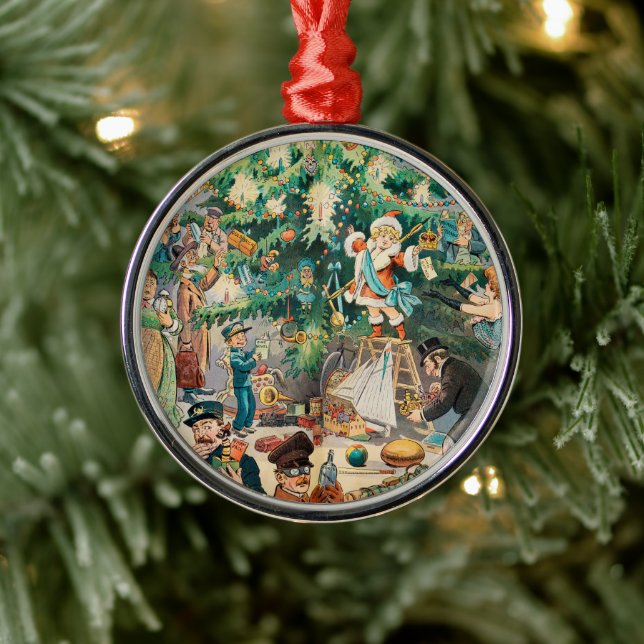 Julgran (1902) julgransprydnad metall (Träd)