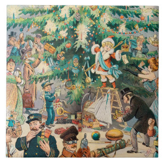 Julgran (1902) kakelplatta